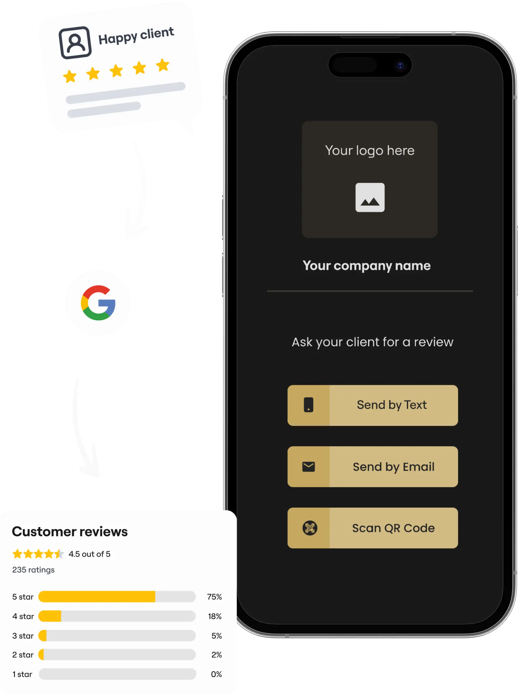 Custom Google Reviews App